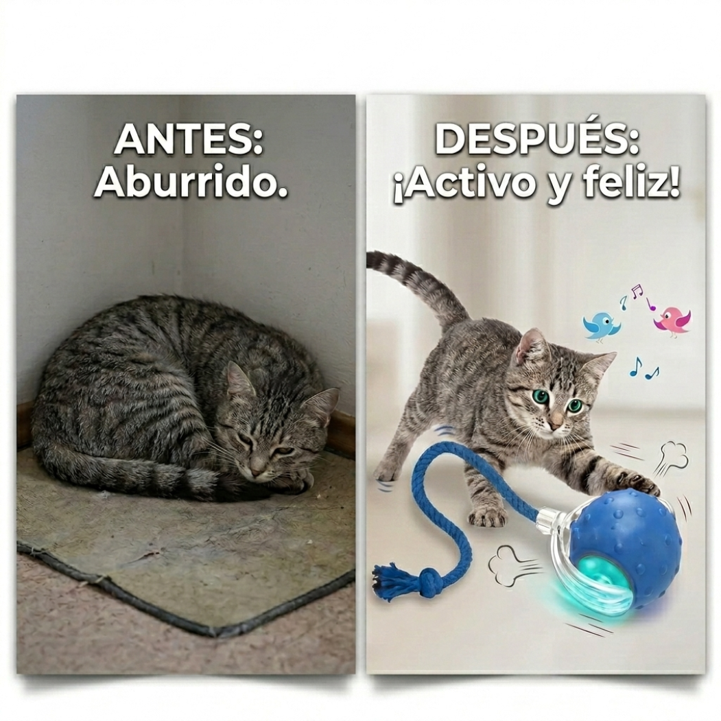Bola Interactiva para Gatos