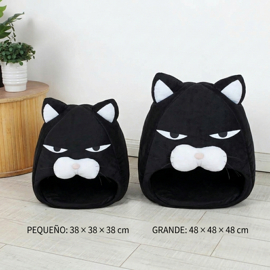 Cabeza Felina Nido para Gatos